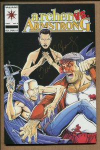 Archer & Armstrong #9 - Signed by Bernad Chang - 1993 (Grade 9.2)