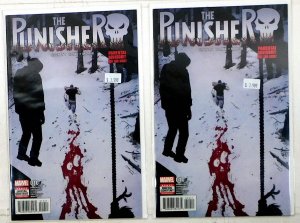 The Punisher Lot of 2 #10 x2 (2017) Marvel Comics 1st Print Comic Books