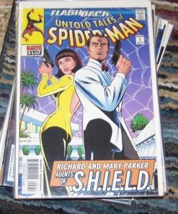 Untold Tales of Spider-Man #1 (Feb 1997, Marvel) RICHARD AND MARY PARKER SHIELD