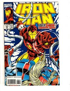 Lot Of 8 Iron Man Marvel Comic Books # 293 294 295 296 297 298 299 300 CR41