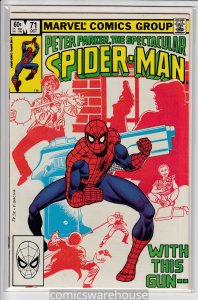 SPECTACULAR SPIDER-MAN (1976 MARVEL) #71 VF A01928