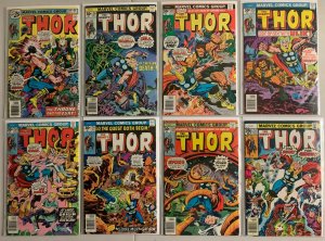 Mighty Thor lot #241-282 + Annual Marvel (avg 6.0) 42 diff (1975-'79)