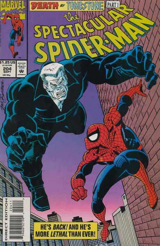 Spectacular Spider-Man, The #204 VF/NM; Marvel | save on shipping - details insi