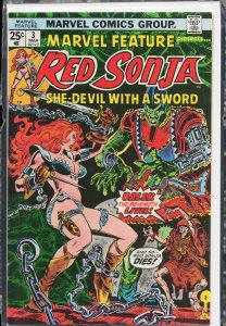 Marvel Feature #3 (1976) Red Sonja