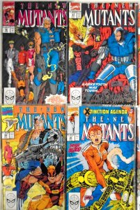 *The New Mutants v1 (1988) 90-97, 8 high grade books