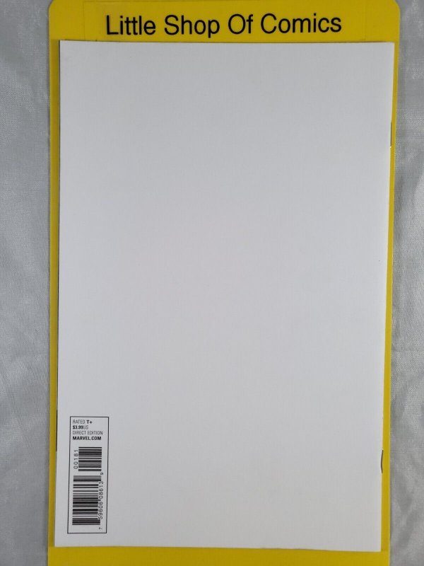 Infamous Iron Man #1 Blank Sketch Variant 2016 Marvel Doctor Doom Iron Man