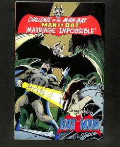 Man-Bat Vs. Batman #1 Reprints Detective Comics #400
