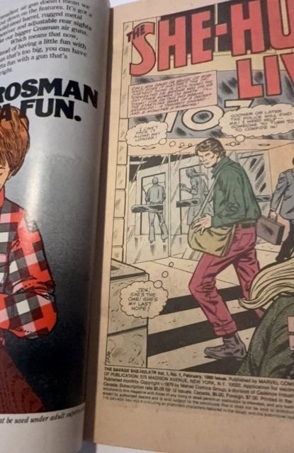 Savage She-Hulk #1 first 70s run -