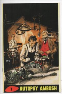 MARS ATTACKS #1, NM-, Hack Virgin Variant, 2018, Aliens Ray guns Death to Humans