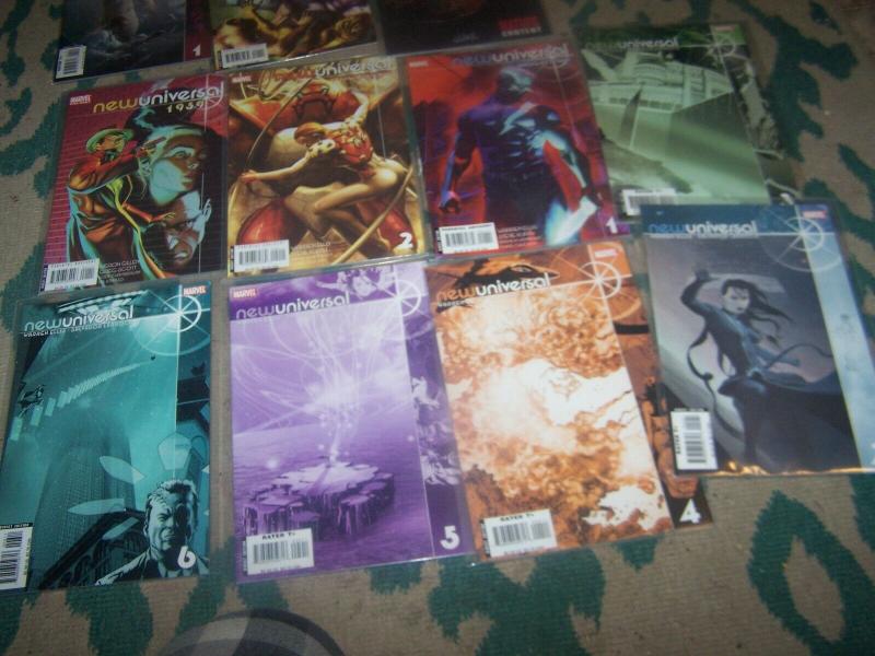 NEW UNIVERSAL  # 1 2 3 4 5 6 + SHOCK FRONT+1959+ WAR ONE MARVEL 2007