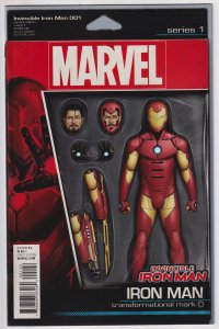 Invincible Iron Man #1 Christopher Cover (2015) Iron Man