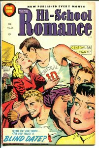 Hi-School Romance #36 1955-Harvey-last pre-code issue-Bob Powell story art-VG/FN 