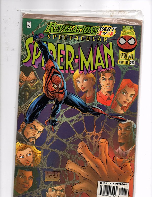 Marvel Comics Spectacular Spider-Man #240 The Return of the One True Spider-man