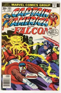 Captain America #205 VINTAGE 1977 Marvel Comics Falcon Jack Kirby