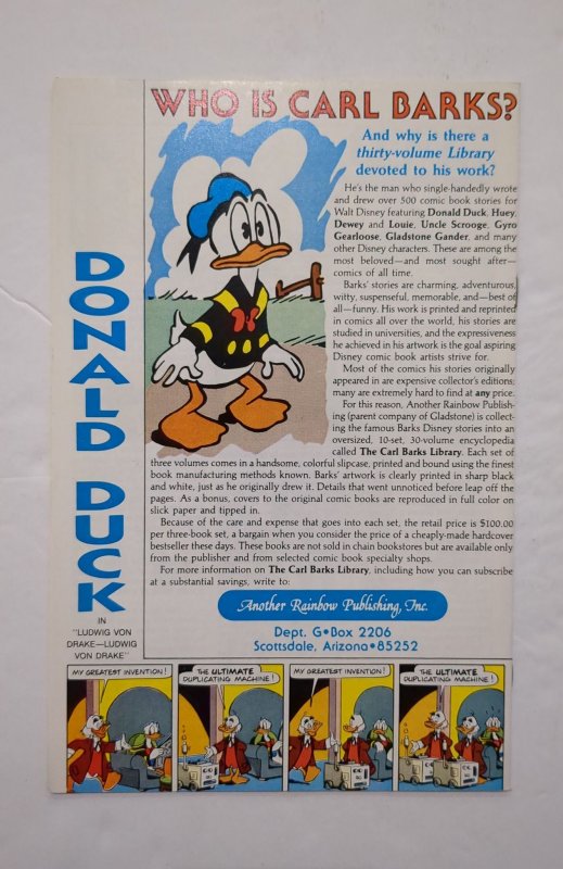 Uncle Scrooge #216 (1987) VF/NM 9.0