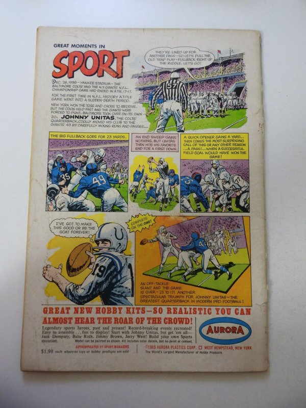 Action Comics #331 (1965) GD/VG 1 1/4 Cumulative Spine Split