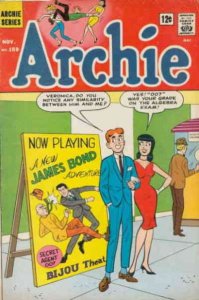 Archie #159 VG ; Archie | low grade comic November 1965 James Bond Cover