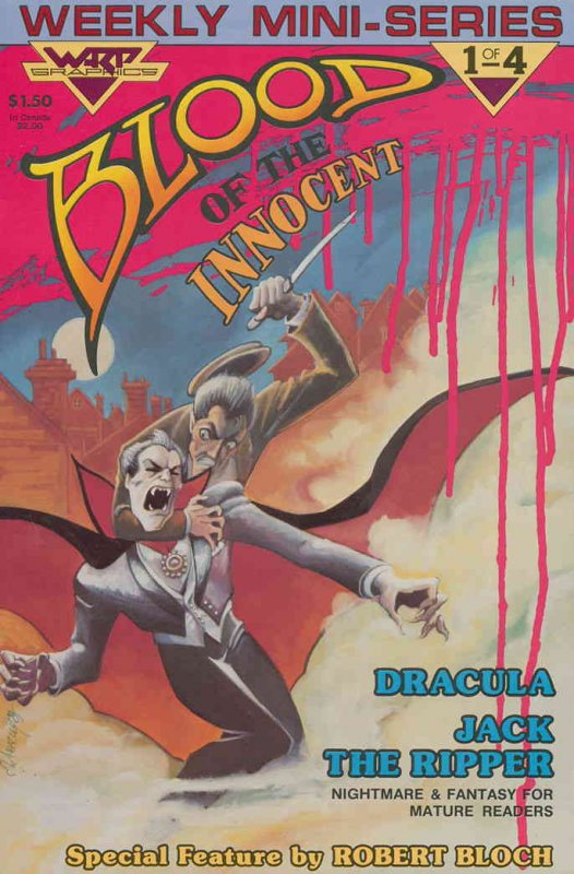 Blood of the Innocent #1 VF ; Warp | Dracula - Jack the Ripper