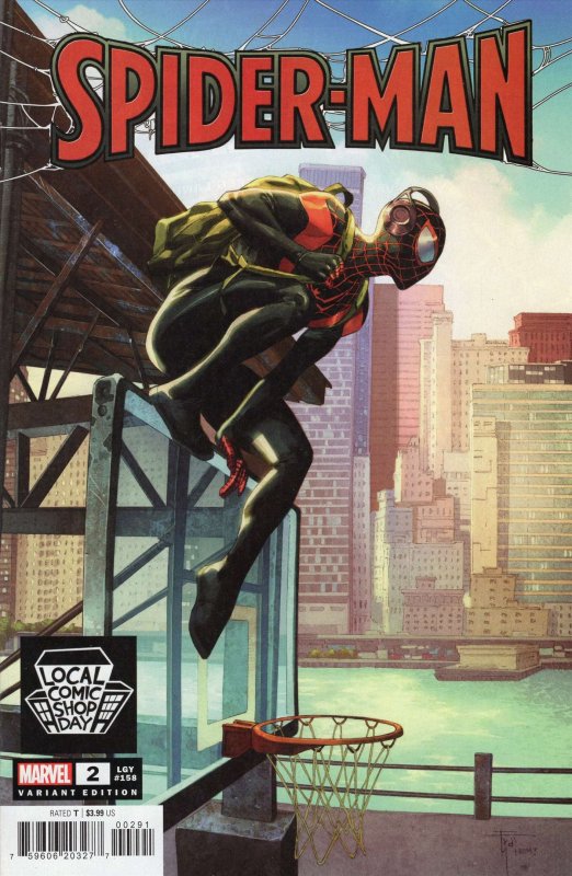 Spider-Man (4th Series) #2D VF/NM ; Marvel | 158 LCSD Miles Morales