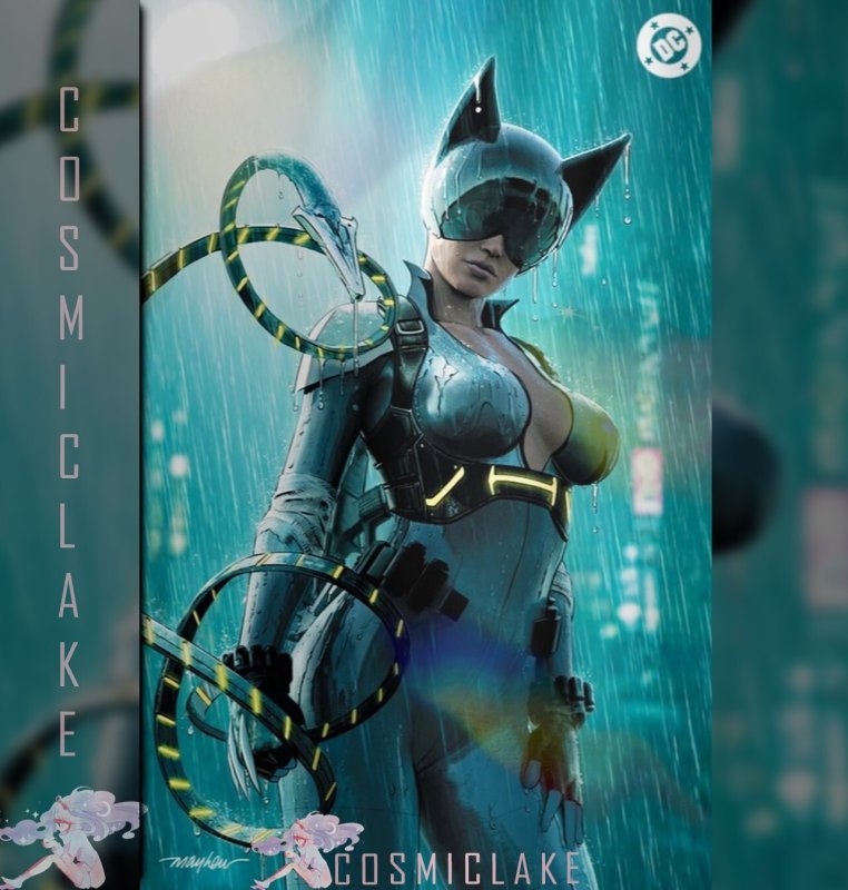 ABSOLUTE CATWOMAN #1 MAYHEW FOIL VIRGIN VARIANT LTD 1K PREORDER 6/10 ☪