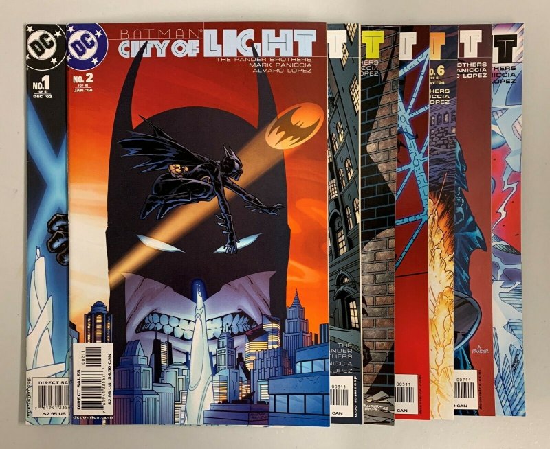 Batman City Of Light #1-8 Set (DC 2003) Pander Brothers Mark Paniccia (8.5+)