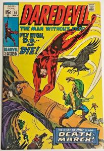 DAREDEVIL#76 FN/VF 1971 MARVEL BRONZE AGE COMICS