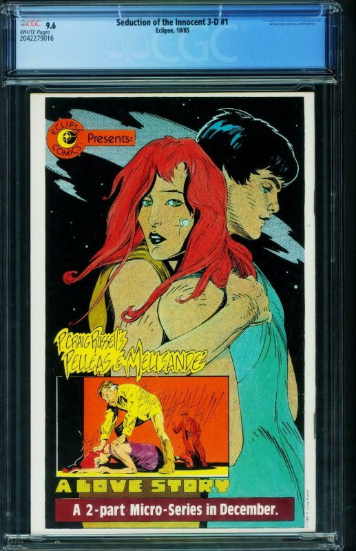 SEDUCTION OF THE INNOCENT 3-D #1-comic book-DAVE STEVENS 2042279016