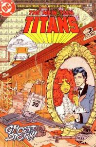 New Teen Titans (1984 series)  #12, VF- (Stock photo)