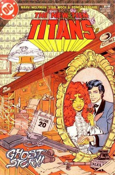 New Teen Titans (1984 series)  #12, VF- (Stock photo)