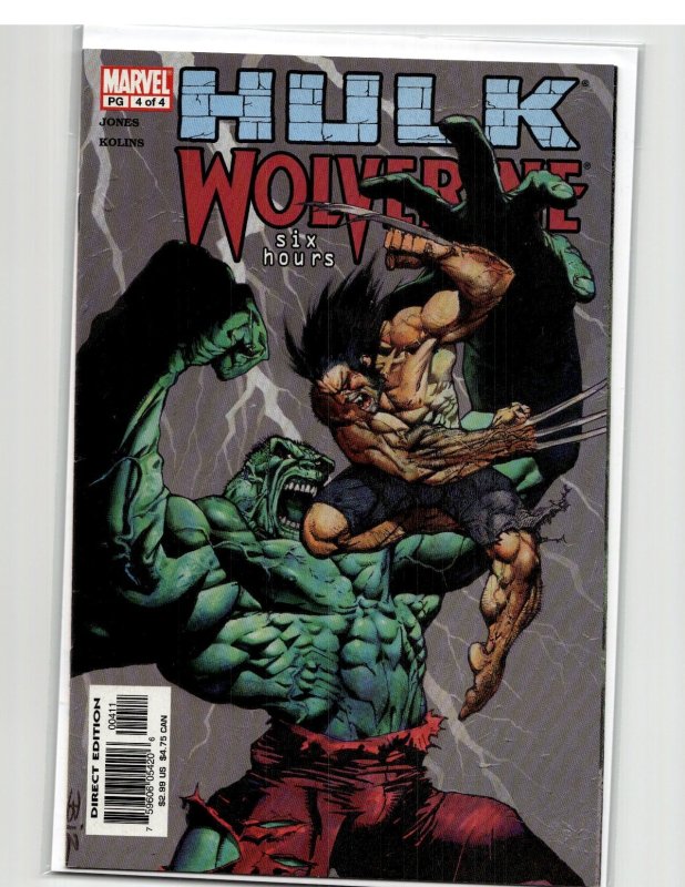 Hulk/Wolverine: 6 Hours #4 (2003) Wolverine