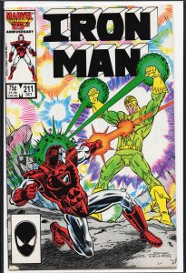 Iron Man #211 Direct Edition (1986) Iron Man