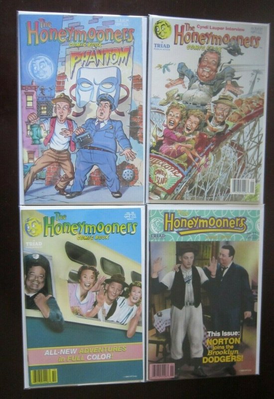 Honeymooners comic set #1 to #12 + poster all 14 different books 8.5 VF+ (1987)