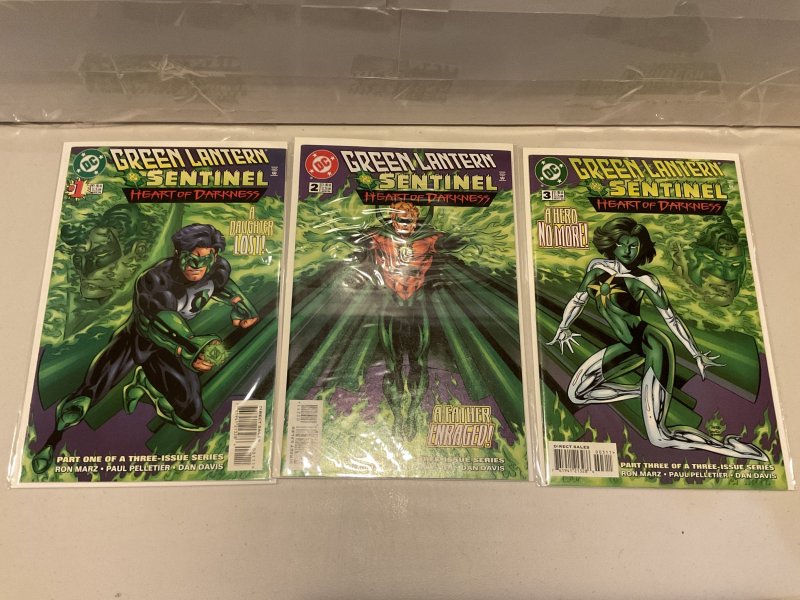 Green Lantern Sentinel: Heart of Darkness Mini-Series Complete Set #1-3