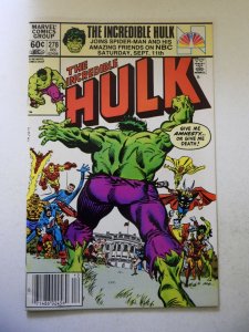 The Incredible Hulk #278 (1982) VF- Condition