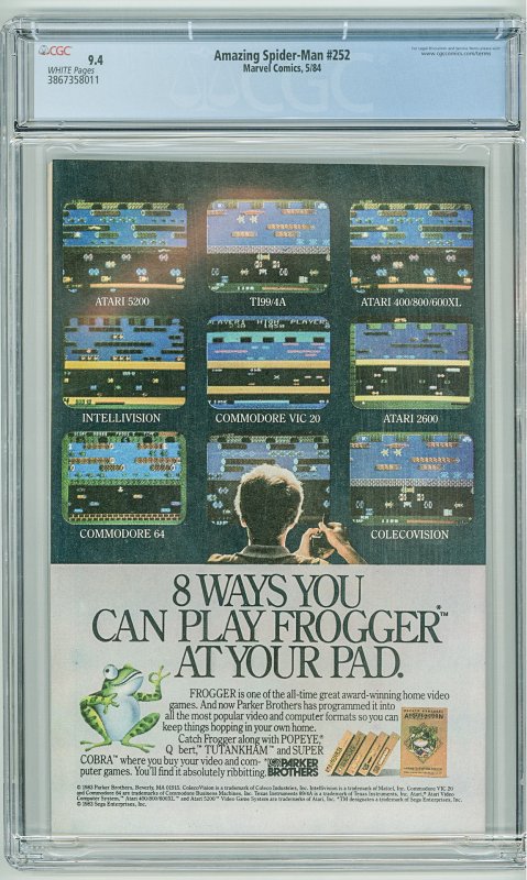 Amazing Spider-Man #252 (1984) CGC 9.4!