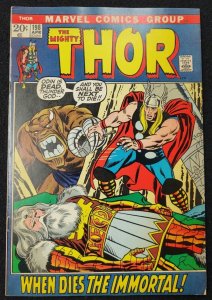 Thor (1966) #198 FN (6.0) Mangog Odin Picture Frame John Buscema Cover