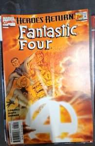 Fantastic Four #1 Sunburst Cover (1998)