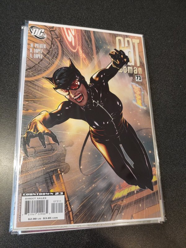 CATWOMAN #73 ADAM HUGHES COVER HARD TO FIND