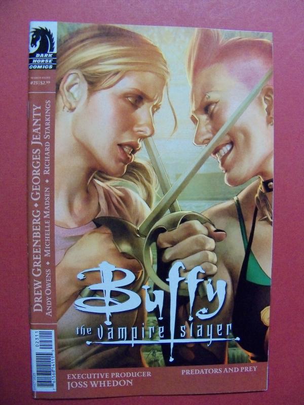 BUFFY THE VAMPIRE SLAYER #23 ART COVER PREDATORS AND (9.4 or better) DARK HORSE