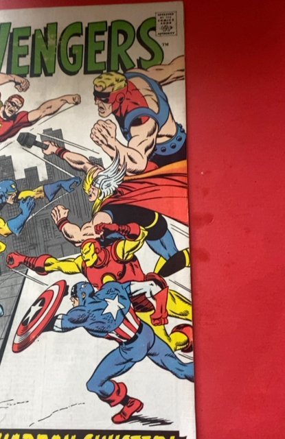 The Avengers #70 (1969)kang and squadron sinsiter