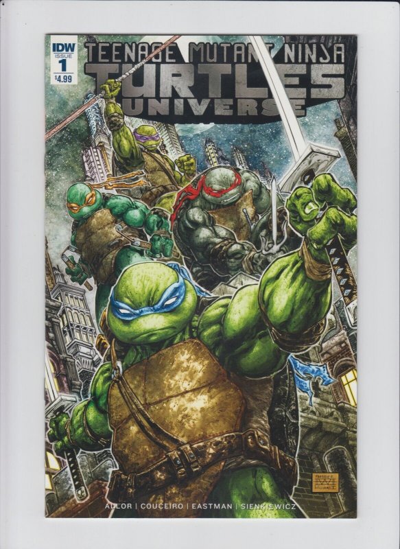 Teenage Mutant Ninja Turtles Universe #1-12 + #1, #3 Variants LOT (8.5/9.0) 2016