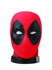 Deadpool Head Bust Bank / Piggy Bank - Red Version (Marvel/Monogram) - New!