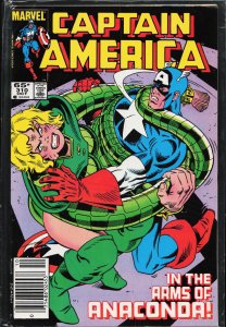 Captain America #310 (1985) Captain America [Key Issue]