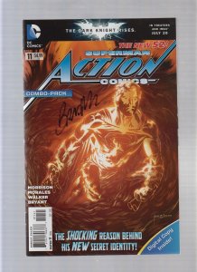 Action Comics #11 - SIGNED BY BRAD WALKER! (8.5/9.0) 2012