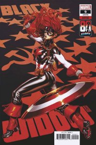 Black Widow (8th Series) #9A VF/NM ; Marvel | 49 Captain America Variant