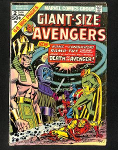 Giant-Size Avengers #2 Death of Swordsman!