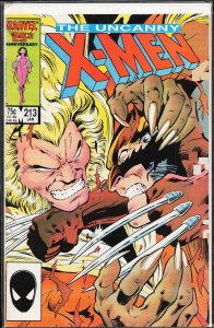 The Uncanny X-Men #213 (1987) X-Men [Key Issue]