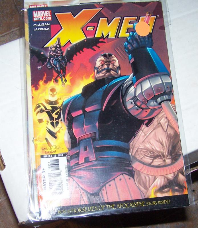 X MEN  #  183 marvel 2006   APOCALYPSE+ 4 HORSEMEN