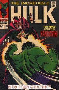 HULK  (1962 Series) #107 Very Good