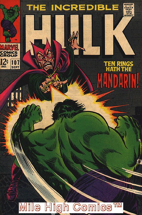 HULK  (1962 Series) #107 Very Good